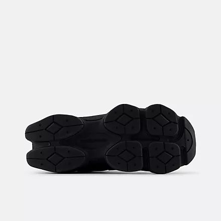 Big Kids' New Balance 9060 "Triple Black Suede"
