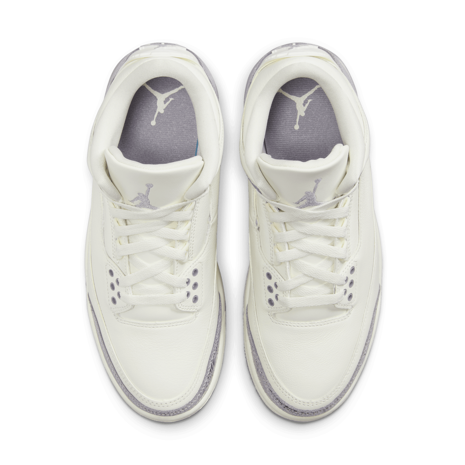 Women's Air Jordan 3 Retro "Sail Metallic Silver"