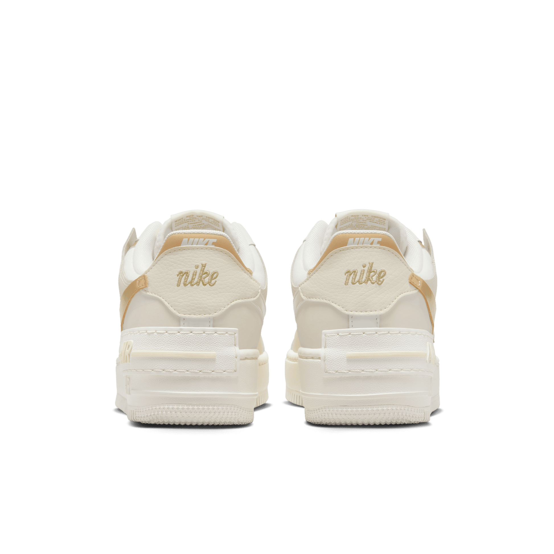 Women's Nike Air Force 1 Shadow "Sail Metallic Gold"