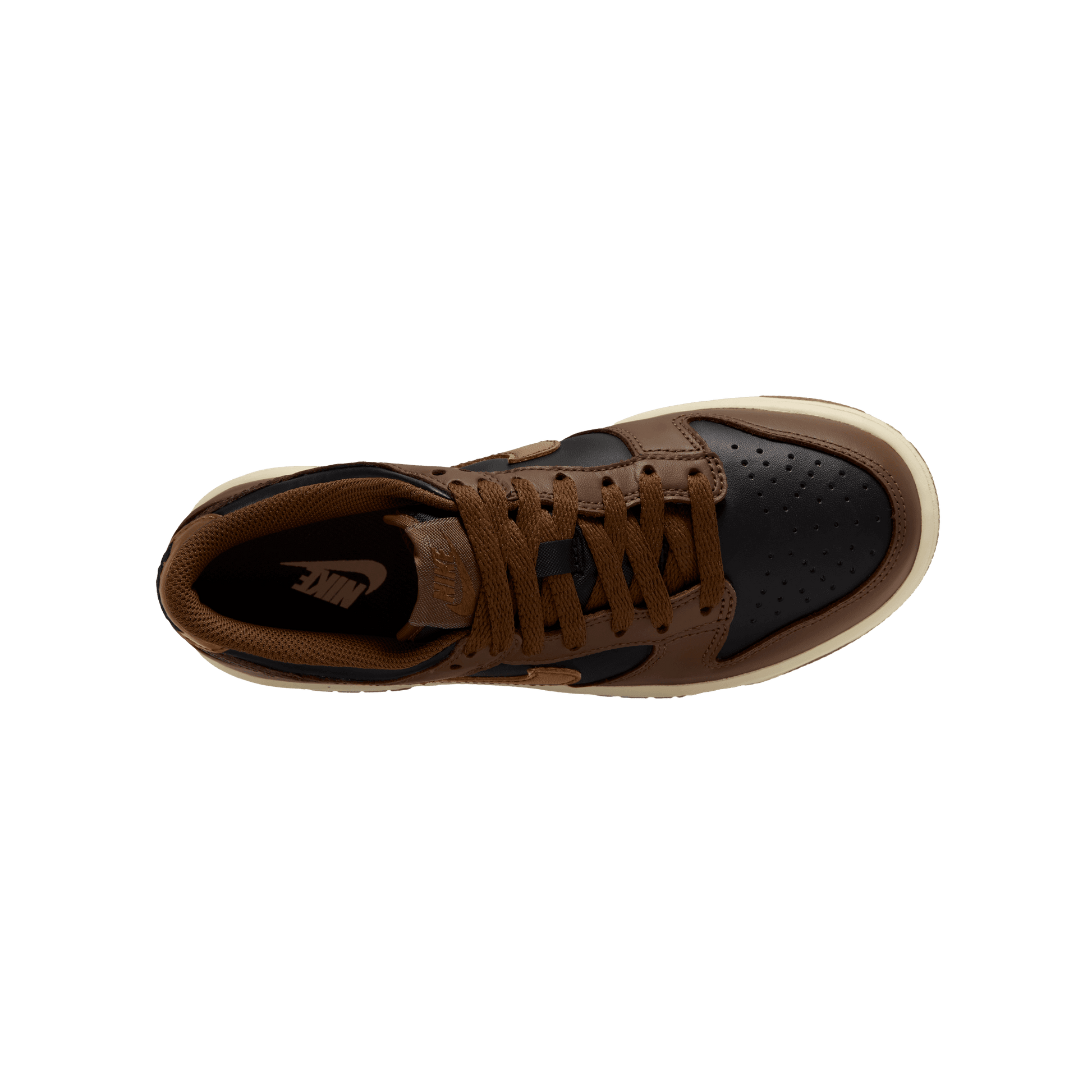 Big Kids' Nike Dunk Low "Brown Black"