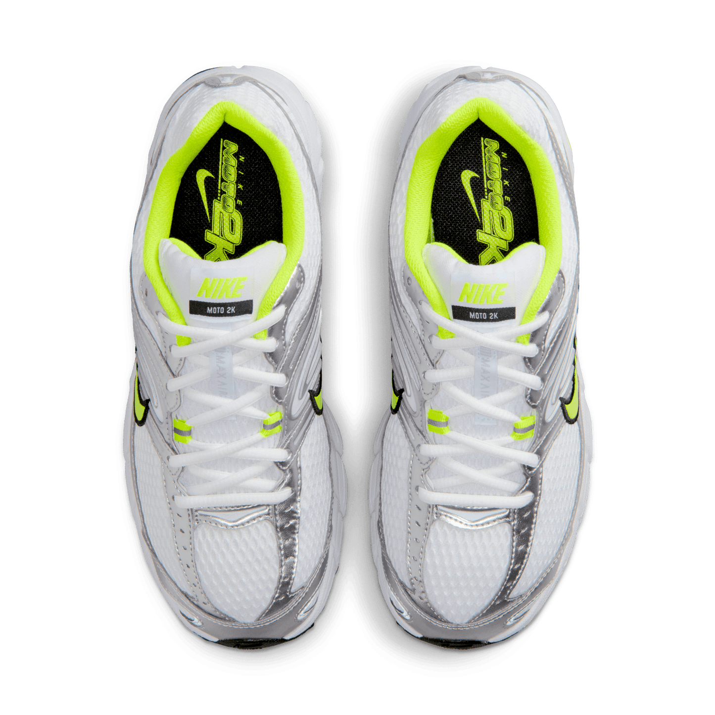 Women's Nike Air Max Moto 2K "White Cyber Metallic Silver"