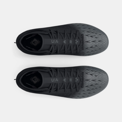 Men's UA Spotlight Clone 4 MC Football Cleats "Metallic Gun Metal"