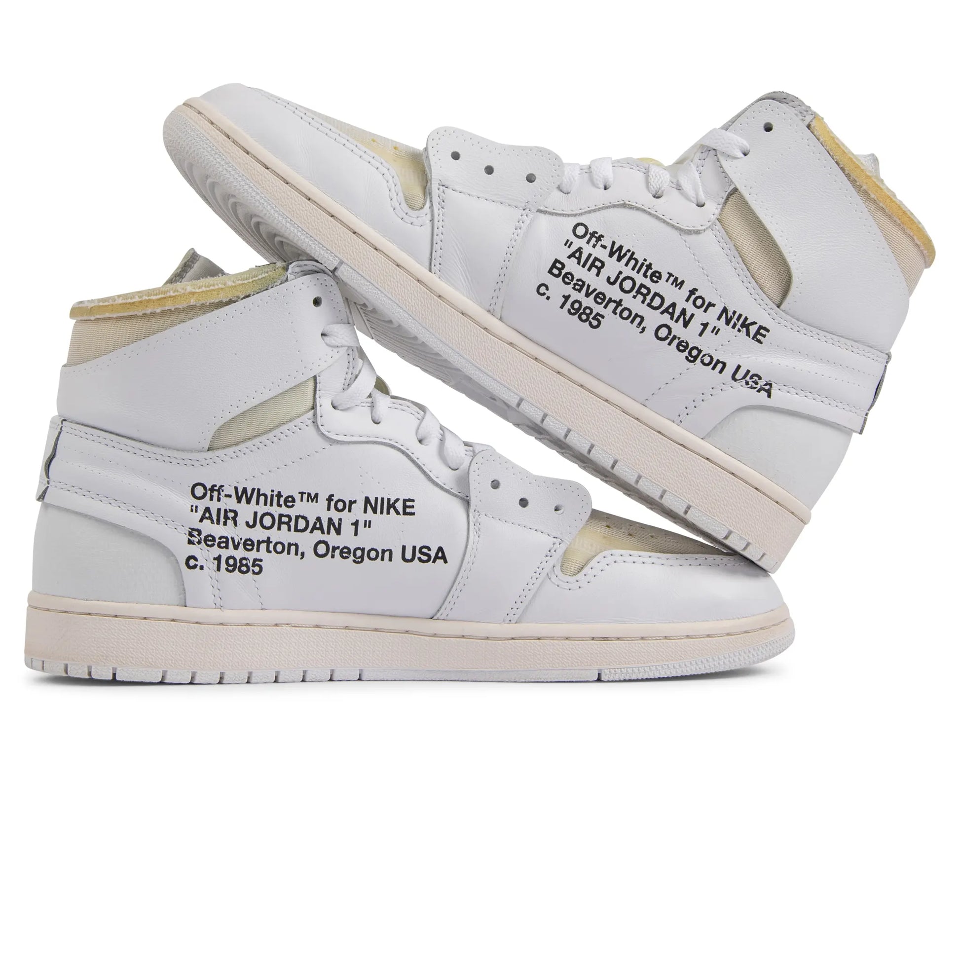 Preloved - Off-White x Air Jordan 1 Retro High OG White